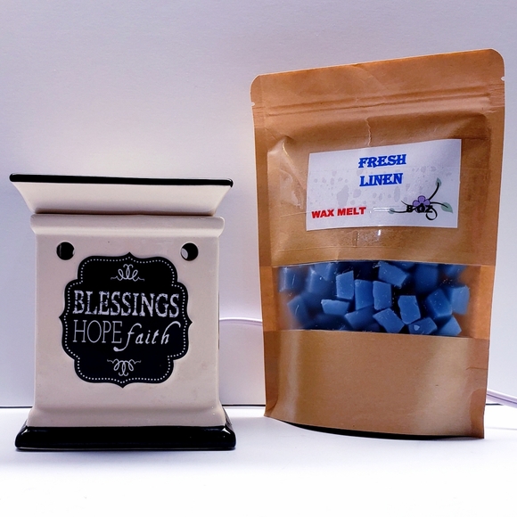 FRESH LINEN Super Fragranced Wax Melts, 8 oz - Picture 3 of 5